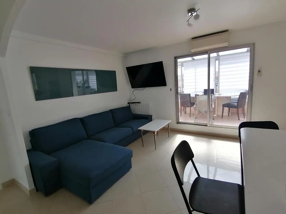 Apartment Nice Vue Mer 50M Plage Parking France