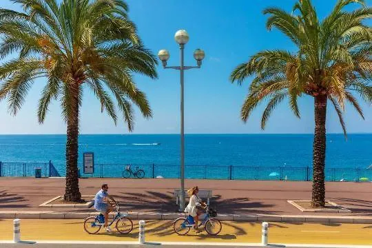 Apartment Nice Vue Mer 50M Plage Parking